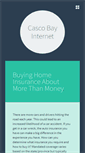 Mobile Screenshot of cascobayinternet.com